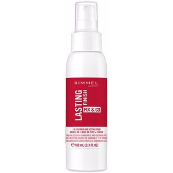 Belleza Base de maquillaje Rimmel London Lasting Finish Fix & Go 2 In 1 Primer And Setting Spray 