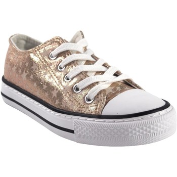 Zapatos Niña Multideporte Bubble Bobble Lona niña  a3513 oro Plata