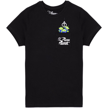 textil Mujer Camisetas manga larga Toy Story The Claw Pizza Planet Negro