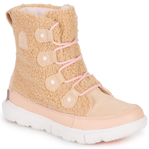 Zapatos Mujer Botas de caña baja Sorel SOREL EXPLORER II JOAN COZY Beige