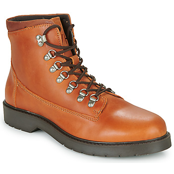 Zapatos Hombre Botas de caña baja Selected SLHMADS LEATHER BOOT Cognac