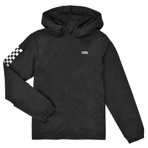 textil Niños Sudaderas Vans GARNETT WINDBREAKER Negro