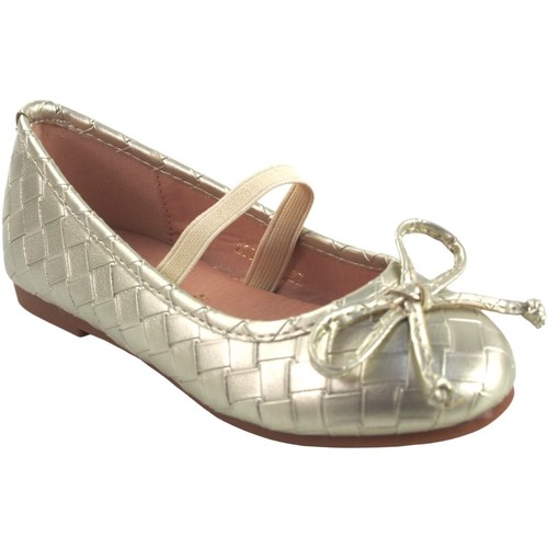 Zapatos Niña Multideporte Bubble Bobble Zapato niña  a3686 oro Plata