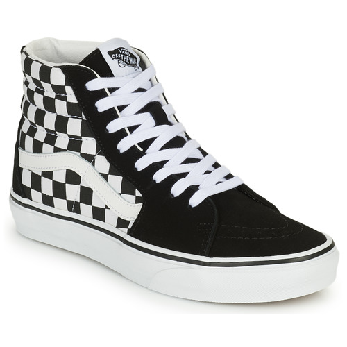 Zapatos Zapatillas altas Vans SK8-HI Negro / Blanco