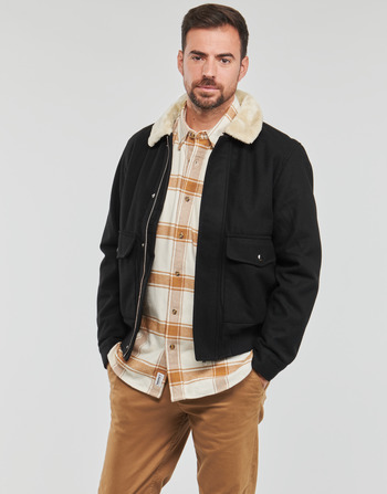 textil Hombre cazadoras Jack & Jones JJTOM WOOL BOMBER Negro