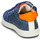 Zapatos Niño Zapatillas bajas Geox B BIGLIA B. B - NAPPA+DENIM SL Azul / Naranja