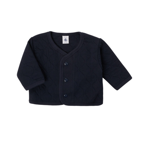 textil Niña Chaquetas de punto Petit Bateau CYRUS Marino