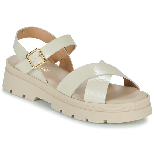 Zapatos Mujer Sandalias JB Martin 1DECIDEE Barniz / Off / Blanco