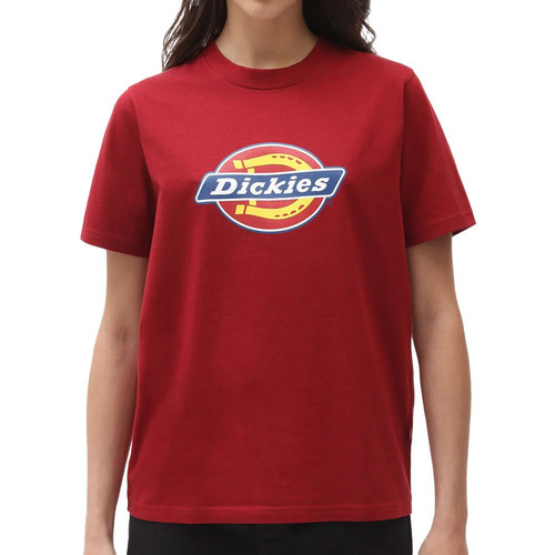 textil Mujer Tops y Camisetas Dickies  Rojo