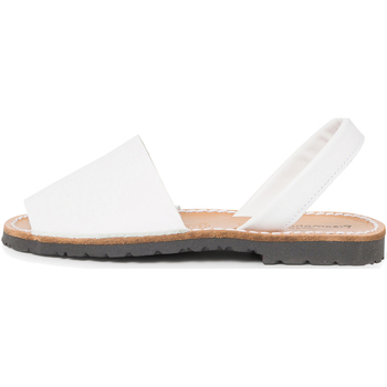 Zapatos Niño Sandalias Pisamonas Menorquinas Niños Avarcas napa Blanco