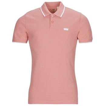 textil Hombre Polos manga corta Levi's SLIM HOUSEMARK POLO Rosa