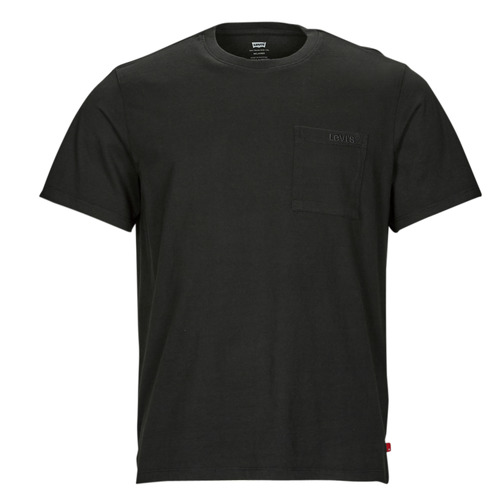 textil Hombre Camisetas manga corta Levi's SS POCKET TEE RLX Negro