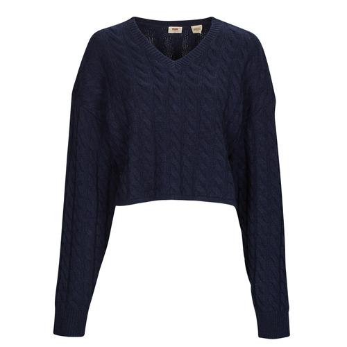 textil Mujer Jerséis Levi's RAE CROPPED SWEATER Azul / Marino