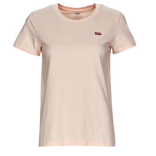 textil Mujer Camisetas manga corta Levi's PERFECT TEE Rosa