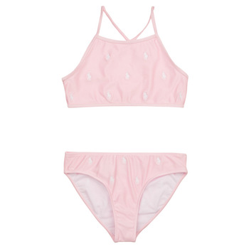 textil Niña Bañadores Polo Ralph Lauren AOPP 2 PC-SWIMWEAR-2 PC SWIM Rosa