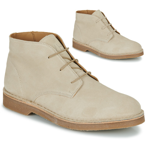 Zapatos Hombre Botas de caña baja Selected SLHRIGA NEW SUEDE DESERT BOOT Beige