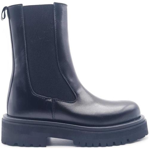 Zapatos Mujer Botas de caña baja Alpe 2460 Negro