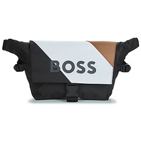 Bolsos Hombre Macuto BOSS Catch 2.0 T_Messenge Negro / Blanco / Camel