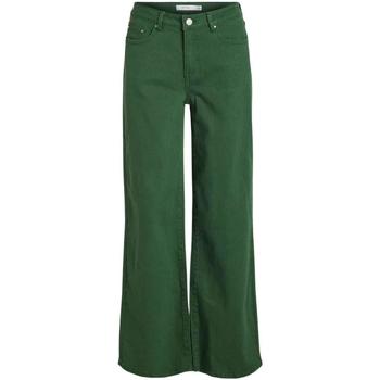 textil Mujer Vaqueros Vila VIGREE RW FLARED JEANS Verde