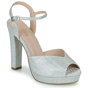 Zapatos Mujer Sandalias Menbur 24160 Plata