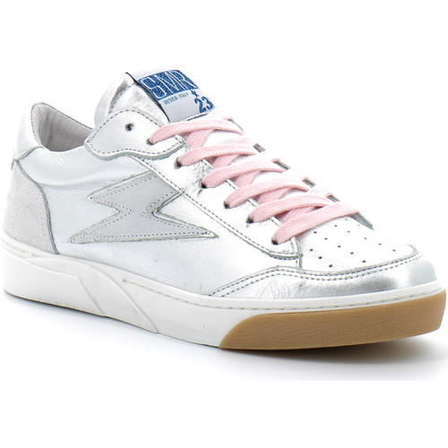 Zapatos Mujer Deportivas Moda Semerdjian  Plata