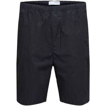 textil Hombre Shorts / Bermudas Selected 16088238 LOOSE LOIK-BLACK Negro