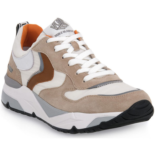 Zapatos Hombre Deportivas Moda Voile Blanche 2D38 QWARK Beige