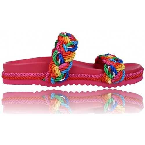 Zapatos Mujer Sandalias La Strada Sandalias Planas Casual para Mujer de La Strada 2201033 Multicolor