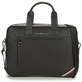 Bolsos Hombre Maletín / Portadocumentos Tommy Hilfiger TH CENTRAL SLIM COMPUTER BAG Negro