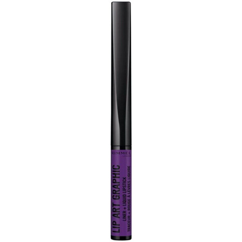 Belleza Mujer Pintalabios Rimmel London Lip Art Graphic Liquid Lipstick and Pencil - 875 Master Violeta