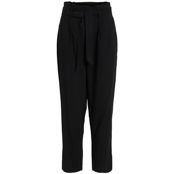 textil Mujer Pantalones Vila Noos Pants Kaya 7/8 - Black Negro