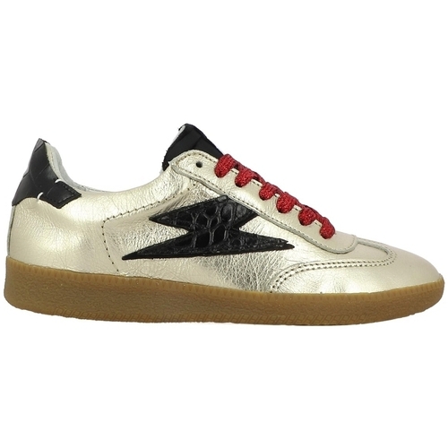 Zapatos Mujer Deportivas Moda Semerdjian HOV Oro