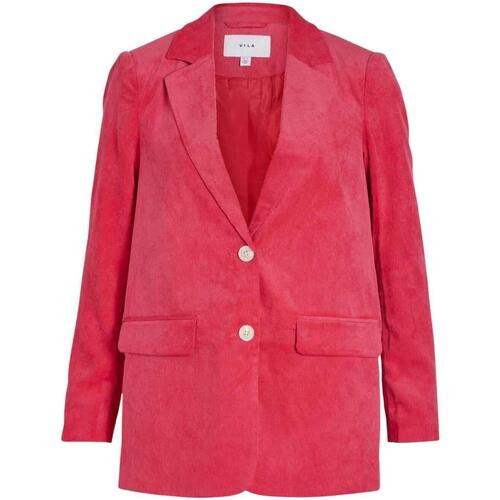 textil Mujer Abrigos Vila VICOURDIE L/S BLAZER Rosa