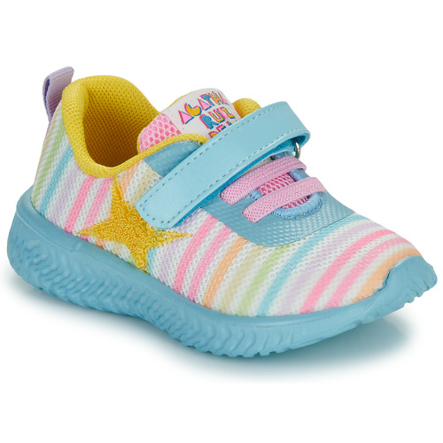 Zapatos Niña Zapatillas bajas Agatha Ruiz de la Prada DEPORTIVO ESTRELLA Azul / Multicolor