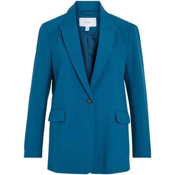 textil Mujer Abrigos Vila VIMANONI L/S BLAZER Azul