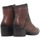 Zapatos Mujer Botas de caña baja Paula Urban 13-1319 Marrón