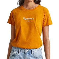 textil Mujer Tops y Camisetas Pepe jeans  Naranja