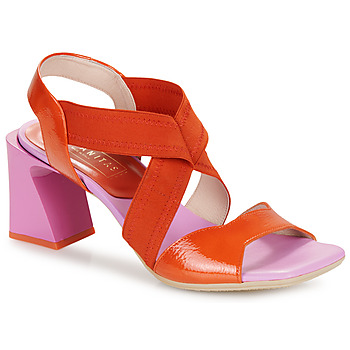 Zapatos Mujer Sandalias Hispanitas MALLORCA R Rojo / Violeta