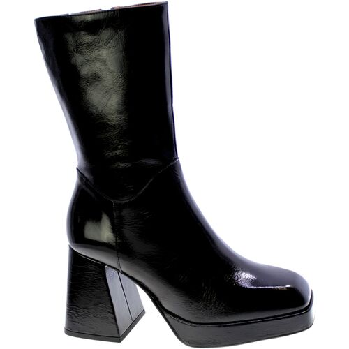 Zapatos Mujer Botas de caña baja Angel Alarcon 9956 Negro