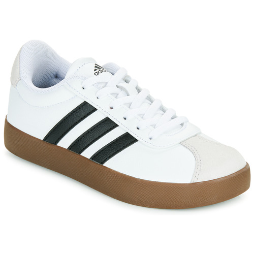 Zapatos Niños Zapatillas bajas Adidas Sportswear VL COURT 3.0 K Blanco / Gum