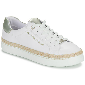 Zapatos Mujer Zapatillas bajas Tom Tailor 5390320023 Blanco / Oro