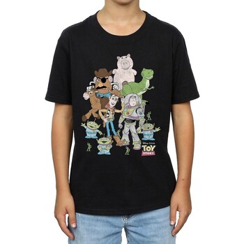 textil Niño Tops y Camisetas Toy Story BI934 Negro