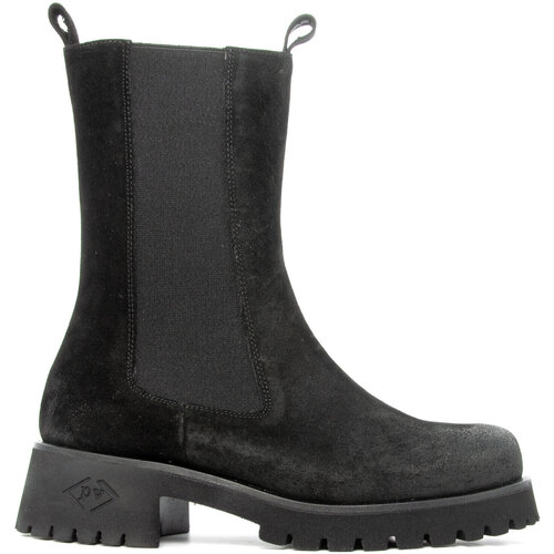 Zapatos Mujer Botas de caña baja Poesie Veneziane JMC70-NERO Negro