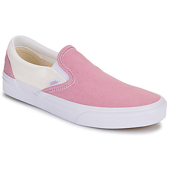 Zapatos Mujer Slip on Vans Classic Slip-On JOYFUL DENIM LIGHT PINK Rosa