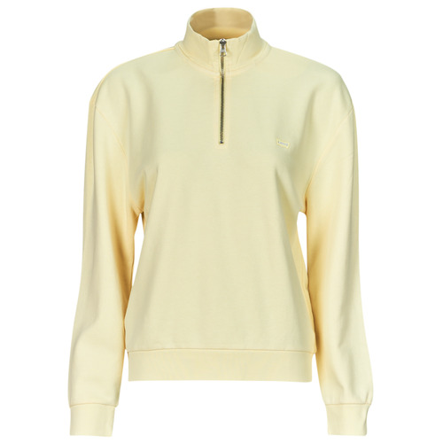 textil Mujer Sudaderas Levi's EVERYDAY 1/4 ZIP Amarillo