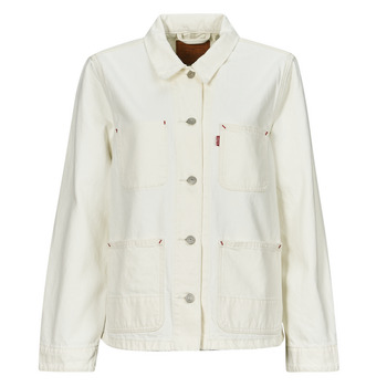 textil Mujer Chaquetas denim Levi's ICONIC CHORE COAT Blanco