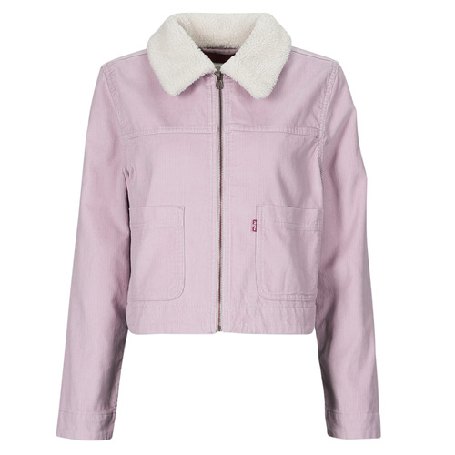 textil Mujer Chaquetas denim Levi's T3 RETRO SHERPA TRUCKER Rosa