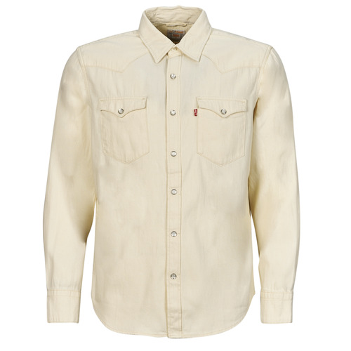 textil Hombre Camisas manga larga Levi's BARSTOW WESTERN STANDARD Lightweight Blanco