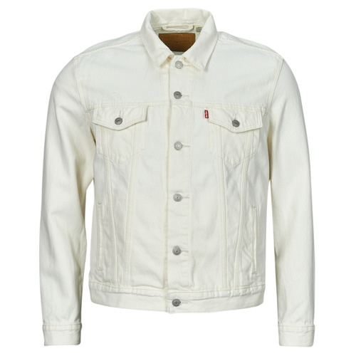 textil Hombre Chaquetas denim Levi's THE TRUCKER JACKET Blanco