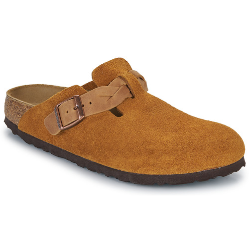 Zapatos Mujer Zuecos (Clogs) Birkenstock Boston LEVE Marrón